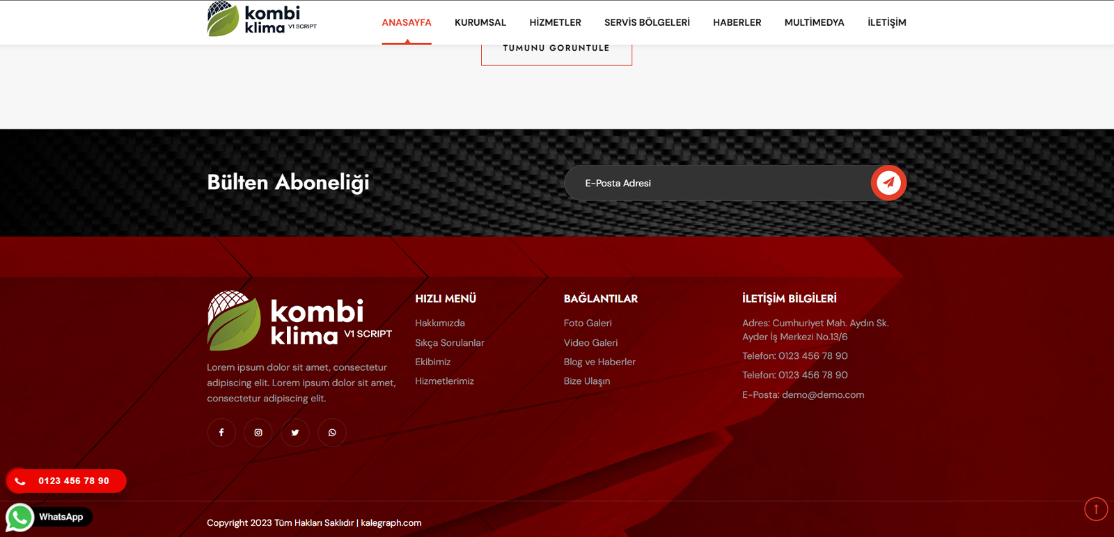 Klima Servisi Scripti V1