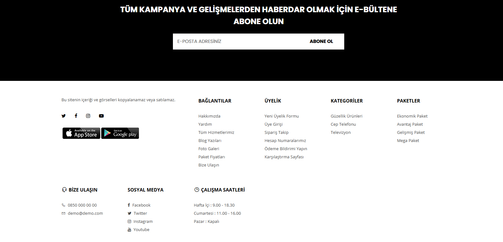 E-Ticaret Scripti V6